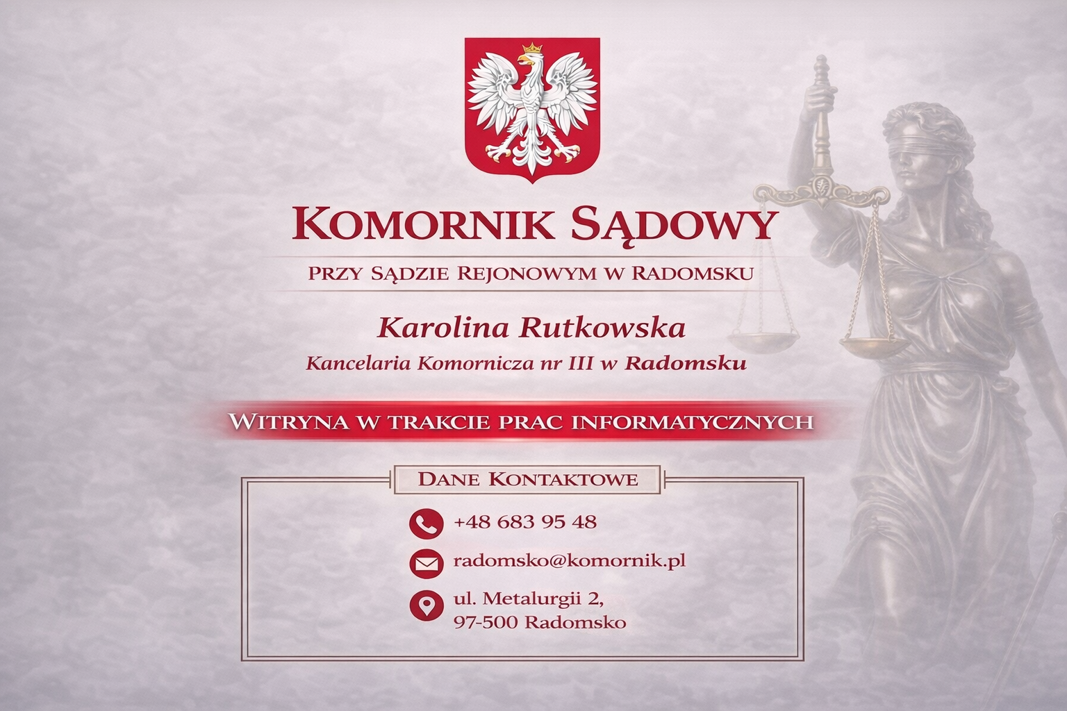 Komornik Sądowy Karolina Rutkowska